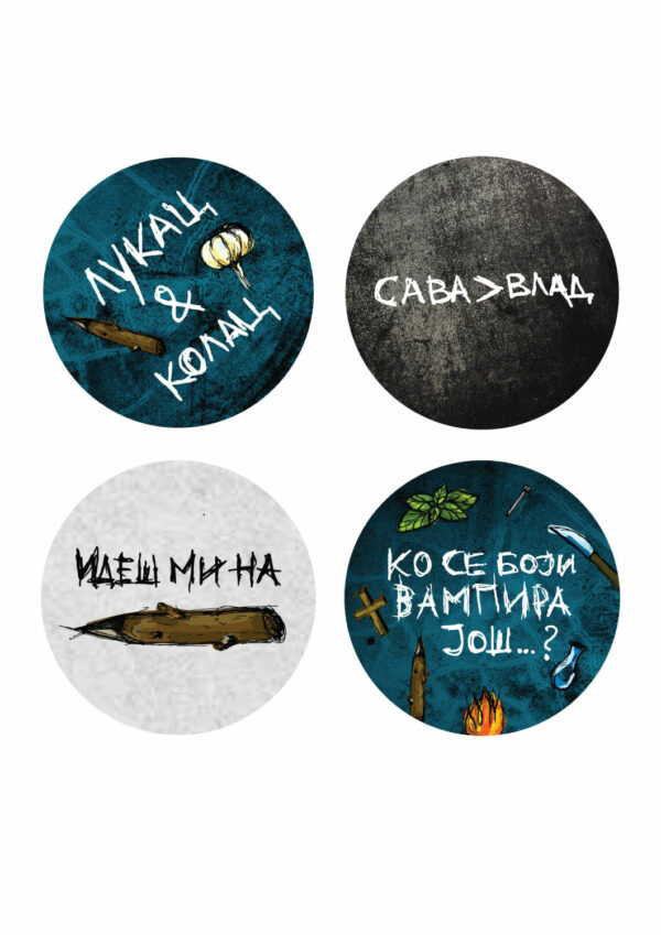 Anti-vampire badge